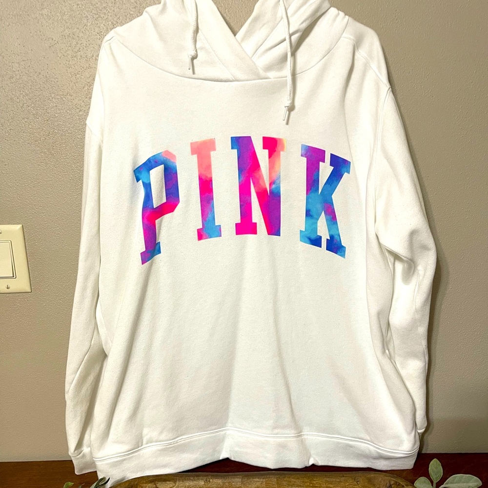 VS Pink Tye Dye Hoodie